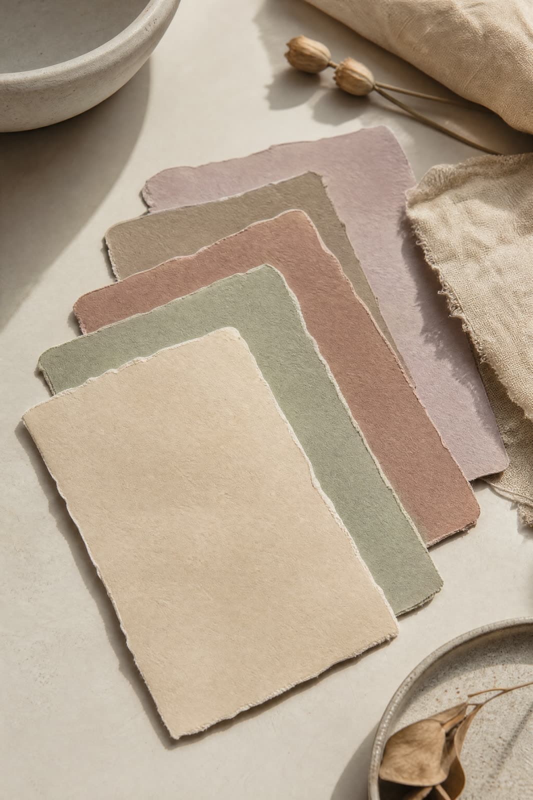 Six shades, one card